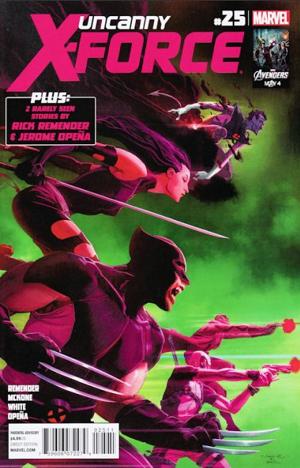 Uncanny X-Force #25 cover