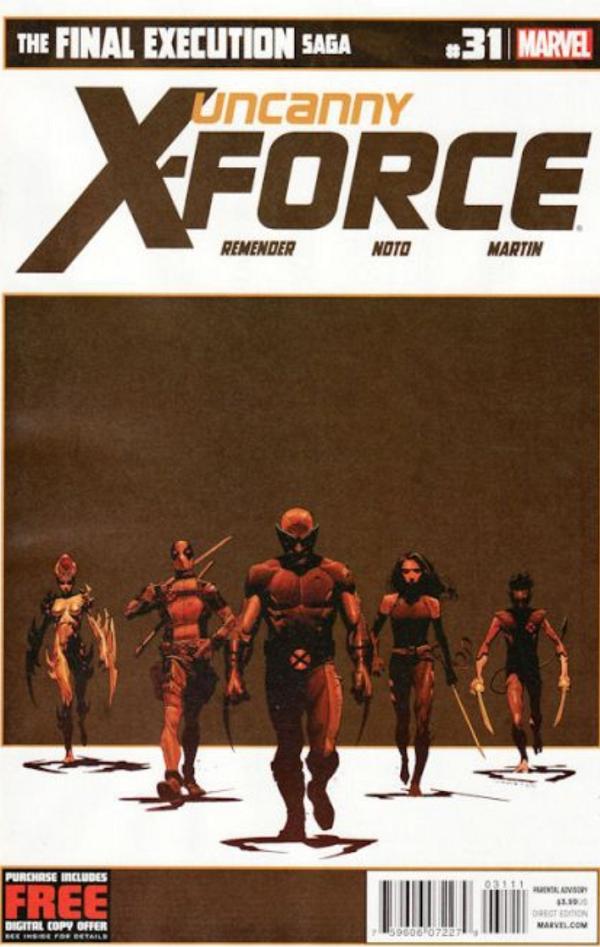 Uncanny X-Force #31 cover