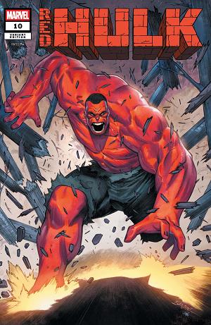 Red Hulk #10 Variant cover