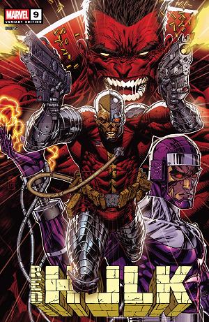 Red Hulk #9 Variant cover