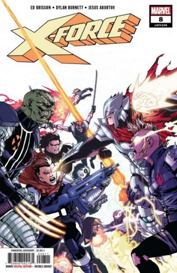 X-Force #8  cover