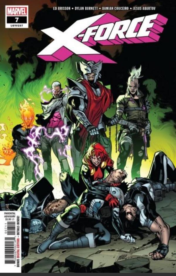 X-Force #7  cover