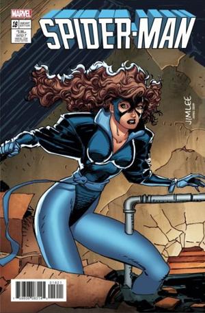 Spider-Man #18 X-Men Trading Card Variant cover