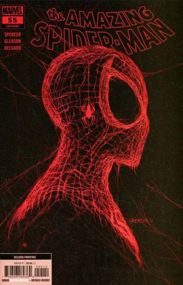 Amazing Spider-Man #55 2nd Printing Variant Cover cover