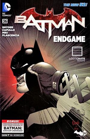 Batman #36 Loot Crate Exclusive Variant Cover cover