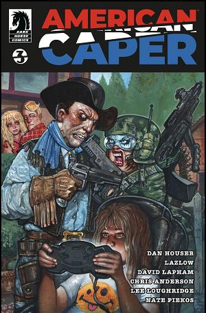 American Caper (Cvr A) (Tyler Boss) #3 Cover B cover