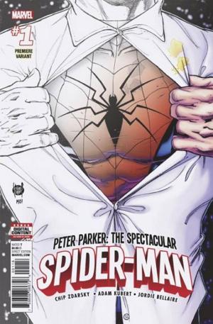 Peter Parker: The Spectacular Spider-Man #1 Incentive Premium Variant Cover cover