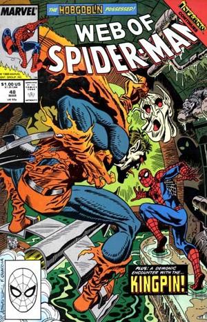 Web Of Spider-Man #48  cover