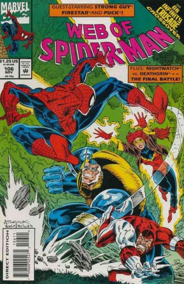 Web Of Spider-Man #106  cover