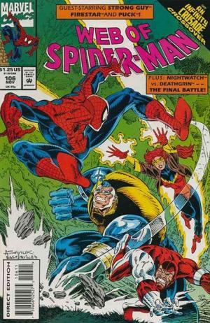 Web Of Spider-Man #106 cover