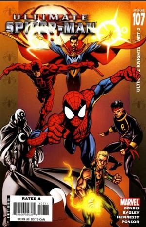Ultimate Spider-Man #107  cover