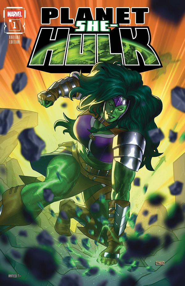 Planet She-Hulk #1 Variant cover