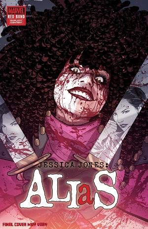 Alias: Red Band #1 LUCAS WERNECK VARIANT [POLYBAGGED] [1:25] cover