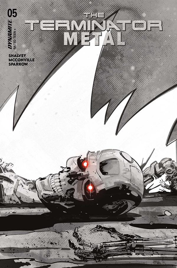 Terminator Metal #5 variant cover by Sebastian Piriz
