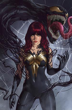 Amazing Spider-Man #23 IVAN TALAVERA VENOM VIRGIN VARIANT [DS] [1:50] cover