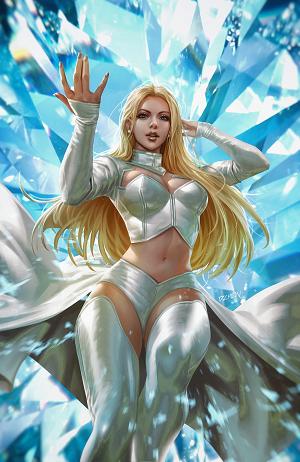X-Men United Connecting Cover A #1 DERRICK CHEW VIRGIN VARIANT [1:100] cover