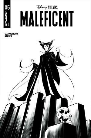Disney Villains Maleficent #5 CVR I CVR I INC 1:5 ROBERT QUINN LINE ART cover