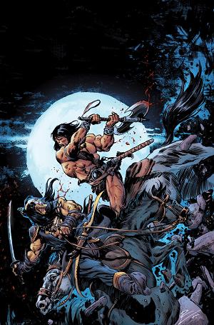 Conan The Barbarian #29 CVR H CVR H ROB DE LA TORRE VIRGIN cover