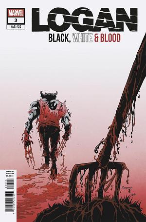 Logan: Black, White & Blood #3 CHRIS CAMPANA VARIANT [1:25] cover