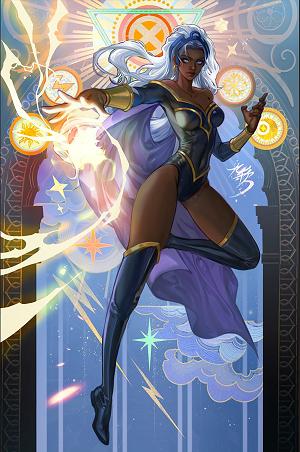 Storm: Earth's Mightiest Mutant #2 FANYANG STORM VIRGIN VARIANT [1:50] cover