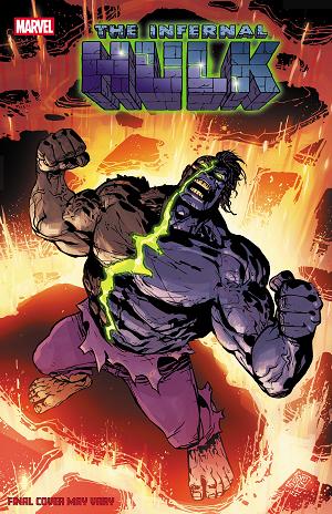 Infernal Hulk #5 GIUSEPPE CAMUNCOLI VARIANT [1:25] cover