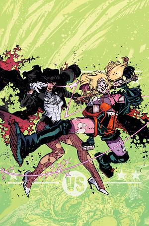 Dc K.o. Harley Quinn Vs [Redacted] #1 cover