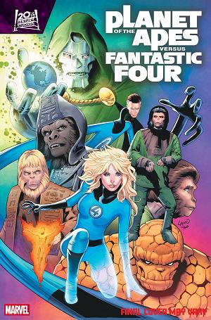 Planet Of The Apes Vs. Fantastic Four #1 GREG LAND 2ND PRINTING VARIANT cover