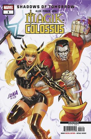 Magik & Colossus #1 DAVID NAKAYAMA 2ND PRINTING VARIANT cover