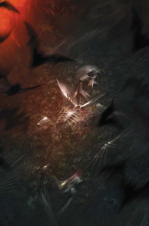 Vampirella Armageddon #9 CVR E CVR E FRANCESCO MATTINA METAL VIRGIN CVR cover