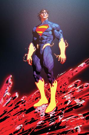 Absolute Superman #18 CVR B CVR B GERALD PAREL CARD STOCK cover