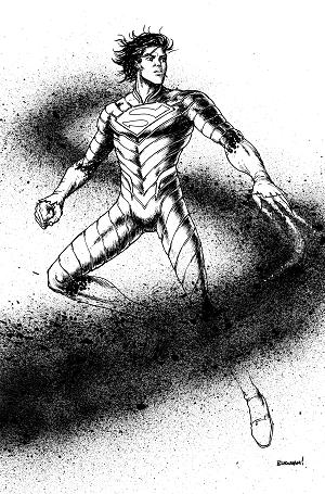 Absolute Superman #18 CVR D CVR D CHRIS BURNHAM CARD STOCK cover