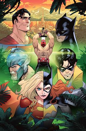 Batman & Superman: World's Finest #50 CVR H CVR H VASCO GEORGIEV THINGS TO COME CARD STOCK cover
