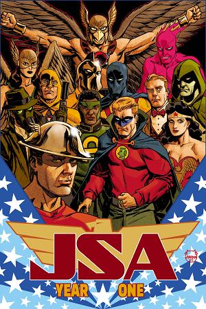 Jsa #18 CVR A DAVE JOHNSON cover