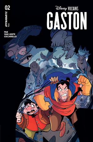 Disney Villains Gaston #2 CVR C CVR C MILENA CICCARELLO cover
