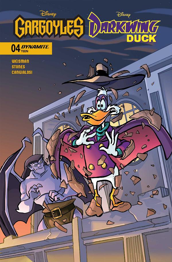 Gargoyles/Darkwing Duck #4 CVR A TAD STONES cover