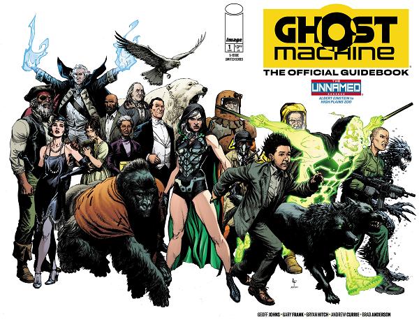 Ghost Machine The Official Guidebook #1 CVR A GARY FRANK & BRAD ANDERSON WRAPAROUND cover