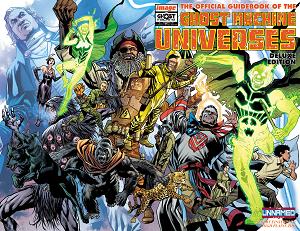 Ghost Machine The Official Guidebook #1 CVR B (OF 5) CVR B BRYAN HITCH & BRAD ANDERSON WRAPAROUND cover