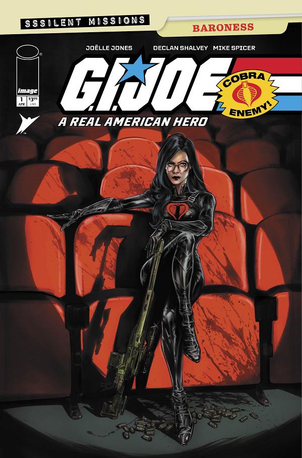 Gi Joe A Real American Hero Sssilent Missions Baroness #1 CVR A JOELLE JONES cover