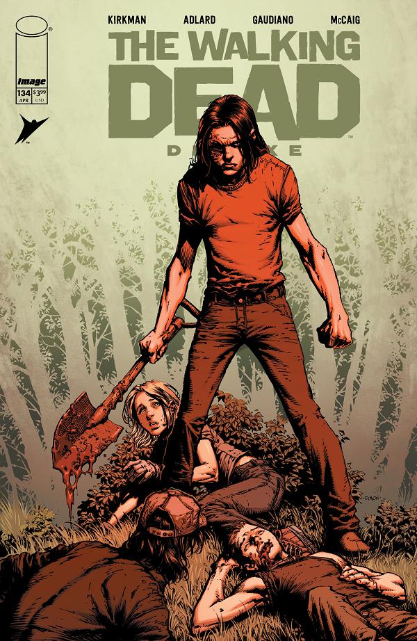 Walking Dead Deluxe #134 CVR A DAVID FINCH & DAVE MCCAIG (MR) cover