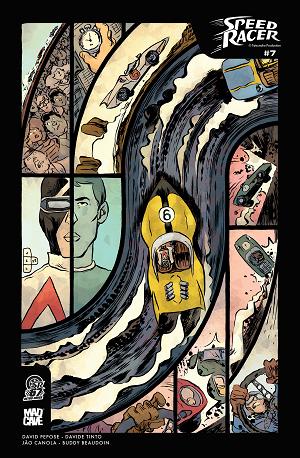 Speed Racer #7 CVR B CVR B JESSE LONERGAN cover