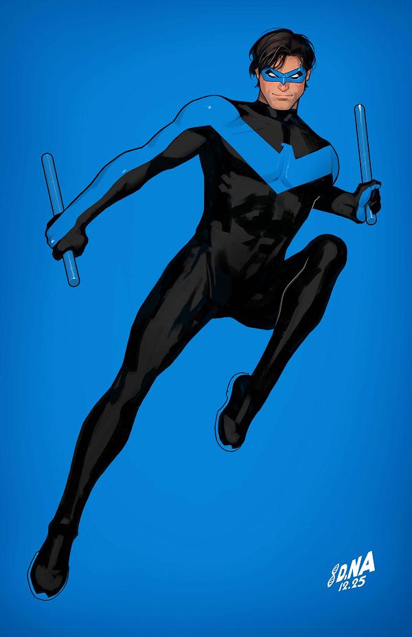 Nightwing #137 CVR B CVR B DAVID NAKAYAMA CARD STOCK cover