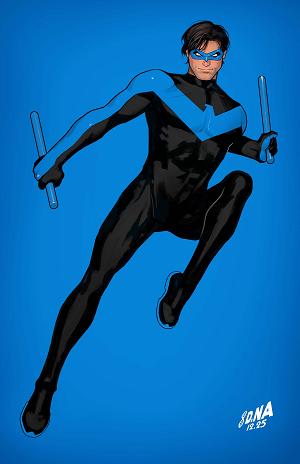 Nightwing #137 CVR B CVR B DAVID NAKAYAMA CARD STOCK cover