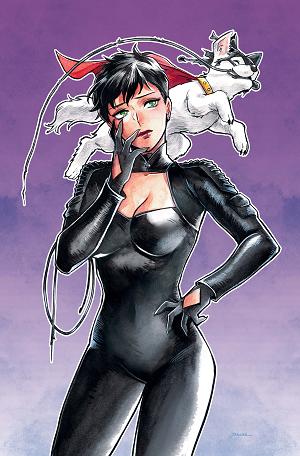 Catwoman #86 CVR F CVR F SAOWEE APRIL DROOLS CARD STOCK cover