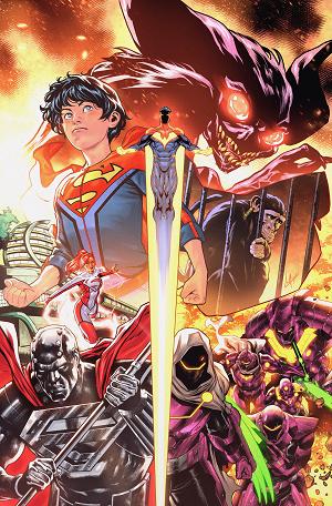 Superman Unlimited #12 CVR E CVR E LUCAS MEYER THINGS TO COME CARD STOCK cover