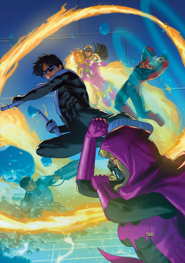 New Titans #34 CVR A TAURIN CLARKE cover