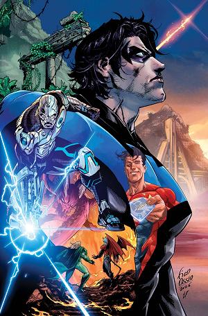 New Titans #34 CVR D CVR D FICO OSSIO THINGS TO COME CARD STOCK cover