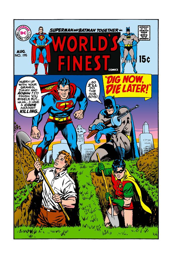 Worlds Finest Comics #195 CVR A CURT SWAN cover
