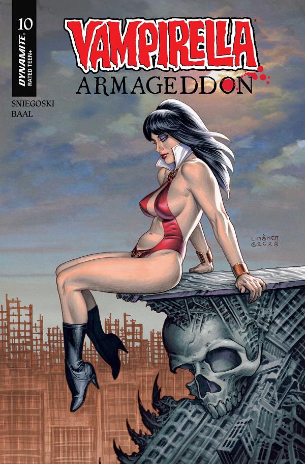Vampirella Armageddon #10 variant cover by Joseph Michael Linsner