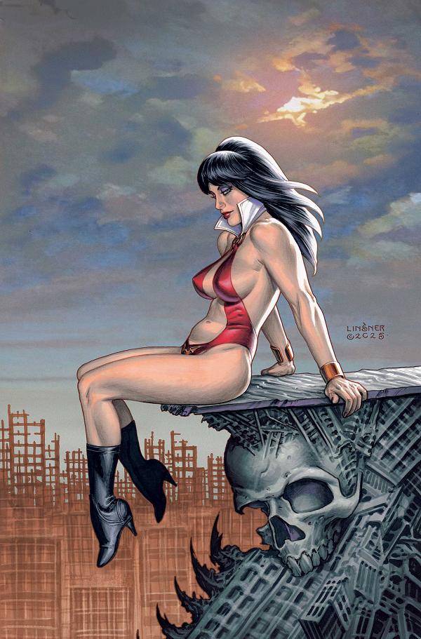 Vampirella Armageddon #10 variant cover by Joseph Michael Linsner