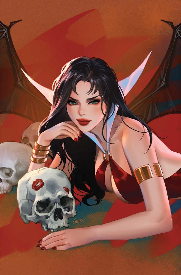 Vampirella Armageddon #10 variant cover by Leirix Li